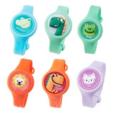 Pulseira Relógio Infantil Anti Mosquito Repelente Menino Led Cor Da Correia Relógio Repelente Pulseira Led Cor Do Bisel Pulseira Anti Mosquito Bebes Cor Do Fundo Relogio Anti-mosquito Bebe