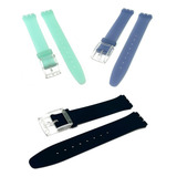 Pulseira Relógio Para A Marca Swatch Skin Slim Fino 16mm
