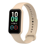 Pulseira Silicone Borracha Para Xiaomi Amazfit Band 7 Cores Cor Bege