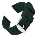 Pulseira Silicone Easy Compatível Com Polar Vantage M 22mm Cor Verde