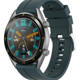 Pulseira Silicone Huawei Gt Amazfit 22mm Dark Green