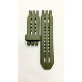 Pulseira Silicone Minute Machine Verde Militar Time Tank