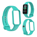 Pulseira Silicone Sport + Pelicula Nano Para Amazfit Band 7