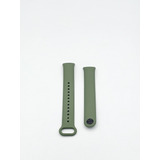 Pulseira Silicone Trava Metal Sport Compatível C/ Mi Band 8 Cor Verde-musgo