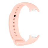 Pulseira Silicone Trava Metal Sport Para Xiaomi Mi Band 8 Cor Rosa