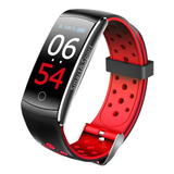 Pulseira Smartband Relógio Q8 Pressão Arterial Cardíaco 