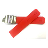 Pulseira Tissot T-touch 20mm Silicone Vermelho Completo