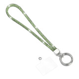 Pulseiras De Corda Anti-perda De Cristal De Diamante, Strass
