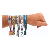 Pulseiras De Identificação De Tecido - Kit 150 Unids