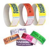 Pulseiras Identificação Para Festas E Eventos Kit 100 Unid