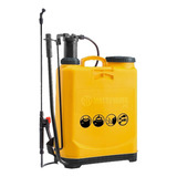 Pulverizador Costal Matsuyama 20 Litros Manual Cor Amarelo