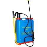Pulverizador Manual 20 Litros Bomba Costal Agrícola Jardim Cor Azul
