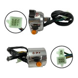 Punho Chave Luz Esquerdo + Direito C/ Partida Shineray Xy 50