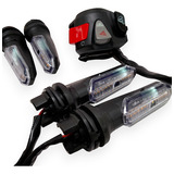 Punho Partida Cb500 Universal + Kit 4 Seta Pisca Led 160 150