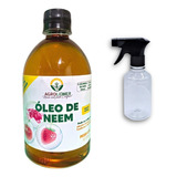 Puro Óleo Neem Nim Natural 500ml / Ganhe Borrifador Spray