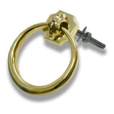 Puxador Argola 8cm Bronze Para Túmulo Jazigo Cemitério