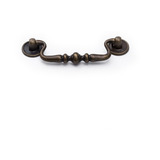 Puxador Colonial Bronze Cristaleira Porta Gaveta Tribal 2 Un