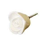 Puxador De Gaveta Botão Flor Rosa P Penteadeira Kit C 20 Un