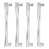 Puxador Guarda Roupa Gaveta Comoda Moderno Gliss 192mm 4 Uni