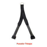 Puxador Manopla Cross Over Pulley Fita Tríceps Academia