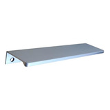 Puxador Móveis Slim Alternativa 8015 Alumínio 210mm Cinza