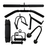 Puxador Pulley Kit Academia Crossfit Profissional 8 Pçs Top