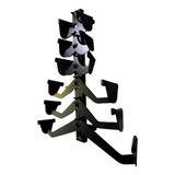 Puxadores Kit 6 Costas Pulley Barras Musculação Com Suporte