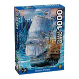Puzzle 1000 Peças Navio Pirata Grow