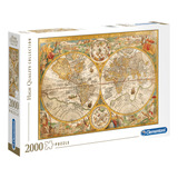 Puzzle 2000 Peças Mapa Antigo, 1594