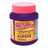 Pva Tinta Fosca Artesanato Violeta 516