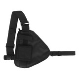 Q Peito Rig Pack Radio Bag Harness Pocket Portátil Para