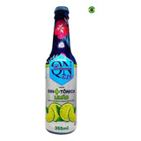 Qn Botanics Limão Longneck Gin Tônica 355ml (kit C/12 Unidades)
