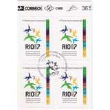 Quadra Selo 2650 Jogos Panamericanos Rio 2017 Com Cbc