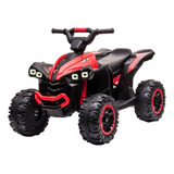 Quadriciclo Elétrico Infantil Vermelho Mini Menino Menina 6v