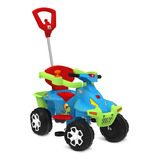 Quadriciclo Smart Quad Passeio E Pedal Azul Bandeirante