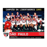 Quadro 20x30: São Paulo Bí Campeão Da Copa Libertadores 1993