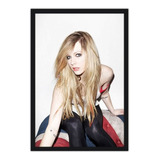 Quadro 44x64cm Avril Lavigne - Rock