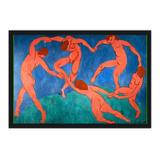 Quadro 44x64cm Henri Matisse - Dance Ii - Obras De Arte - 87