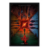 Quadro 44x64cm Stranger Things - 4 Temporada - Séries - 91