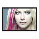 Quadro 64x94cm Avril Lavigne - Rock