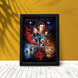 Quadro A3 Stranger Things 2 Série