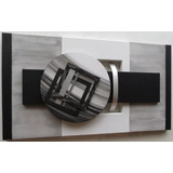 Quadro Abstrato Decorativo Sala, Quarto, Corredor, Chique