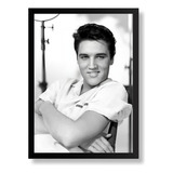 Quadro Arte Elvis Presley Cartaz Com