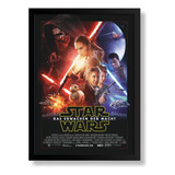 Quadro Arte Filme Star Wars Cartaz