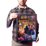 Quadro Arte Mia Wallace Quarto Pulp Fiction Filme