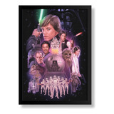 Quadro Arte Star Wars Cartaz Filme