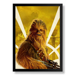 Quadro Arte Star Wars Chewbacca 42x29cm