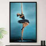 Quadro Bailarina Balé Dança Arte Decorativo