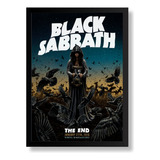 Quadro Banda Black Sabbath Arte The End