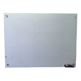 Quadro Branco Lousa De Vidro 120x80cm Temperado + Suporte